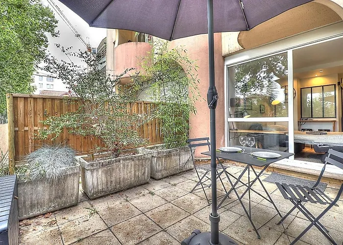 Studio 24h 24h Parking Terrasse Internet